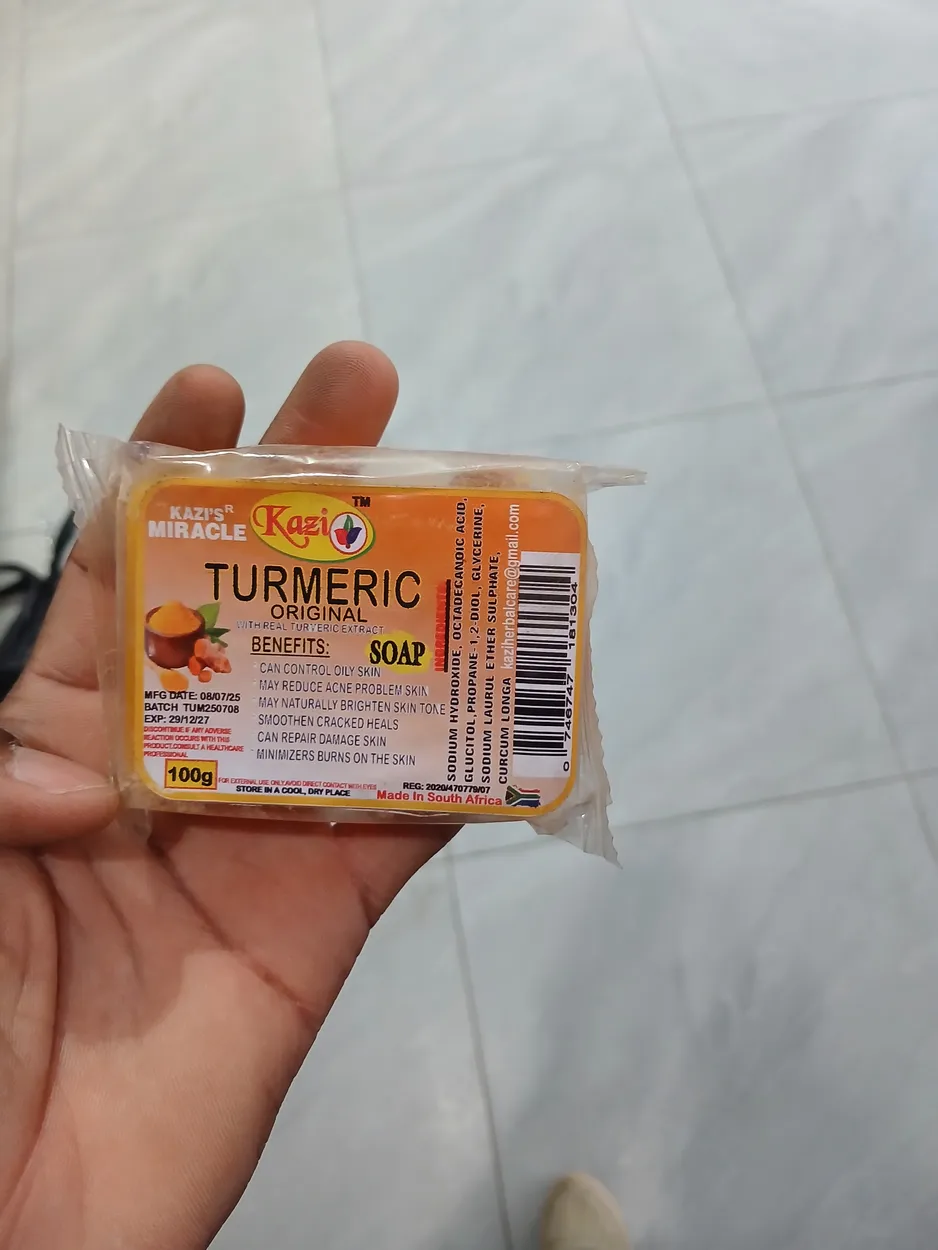 Kazi Miracle Turmeric Original Soap