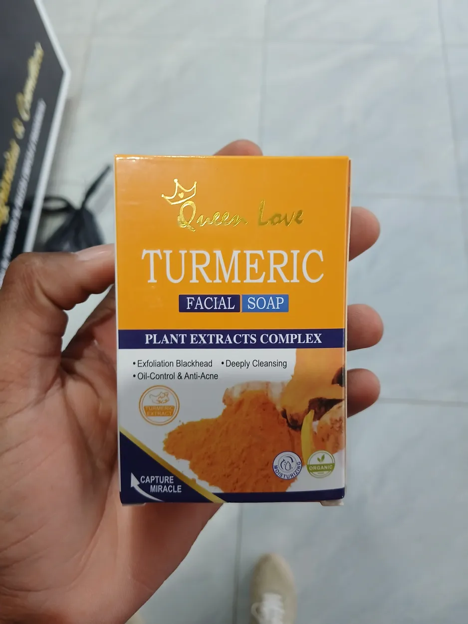 Queen Love Turmeric Facial Soap